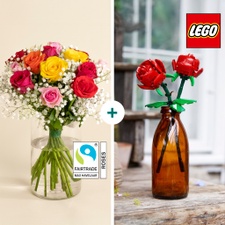 Fleurs et cadeaux Coffret LEGO® Roses
